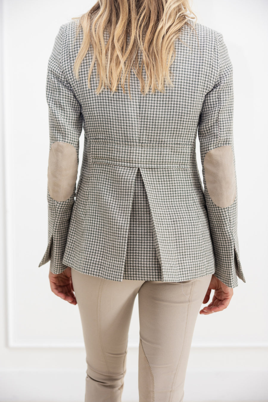 Diane Firsten Houndstooth Hunting Jacket