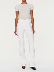 DL1961 BRIDGET BOOT HIGHRISE INSTASCULPT 33" WHITE