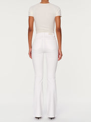 DL1961 BRIDGET BOOT HIGHRISE INSTASCULPT 33" WHITE