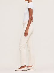 DL1961  HALLE STRAIGHT  HIGH RISE INSTASCULPT 29' ECRU