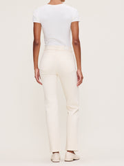 DL1961  HALLE STRAIGHT  HIGH RISE INSTASCULPT 29' ECRU