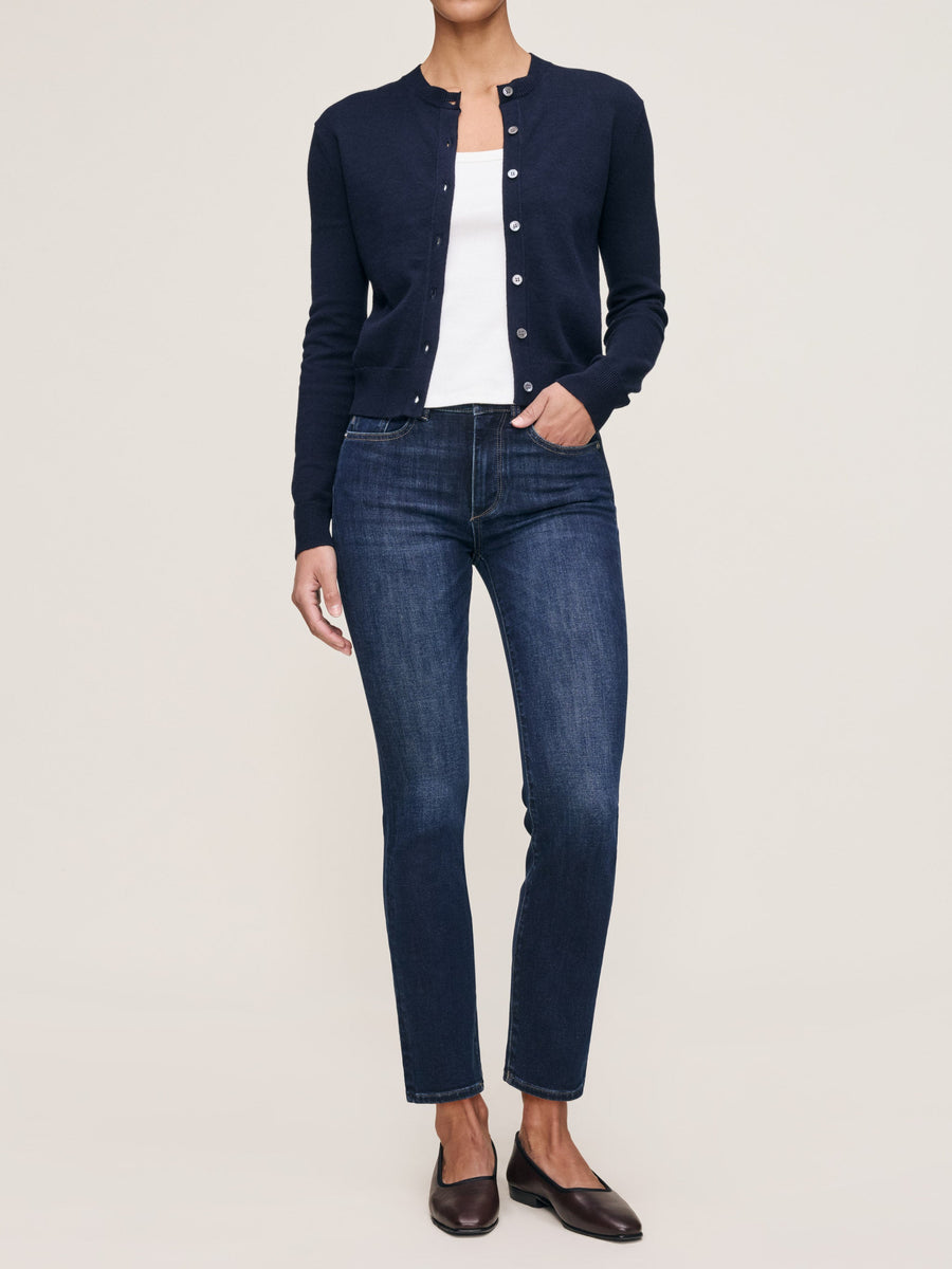 DL1961  MARA STRAIGHT MID RISE INSTASCULPT ANKLE - EASTSIDE