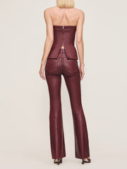 DL1961 BRIDGET BOOT HIGH RISE INSTASCULPT 33" SAFFRON COATED