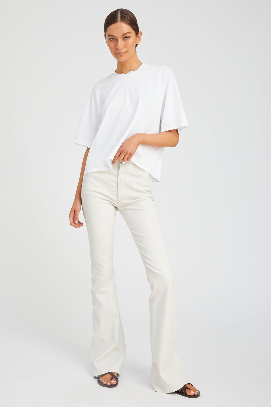 SPRWMN 5 POCKET MICRO FLARE  SHELL