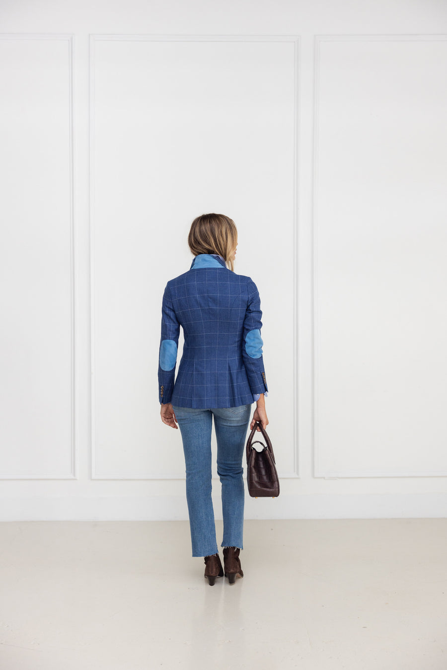 Diane Firsten Windowpane Jacket