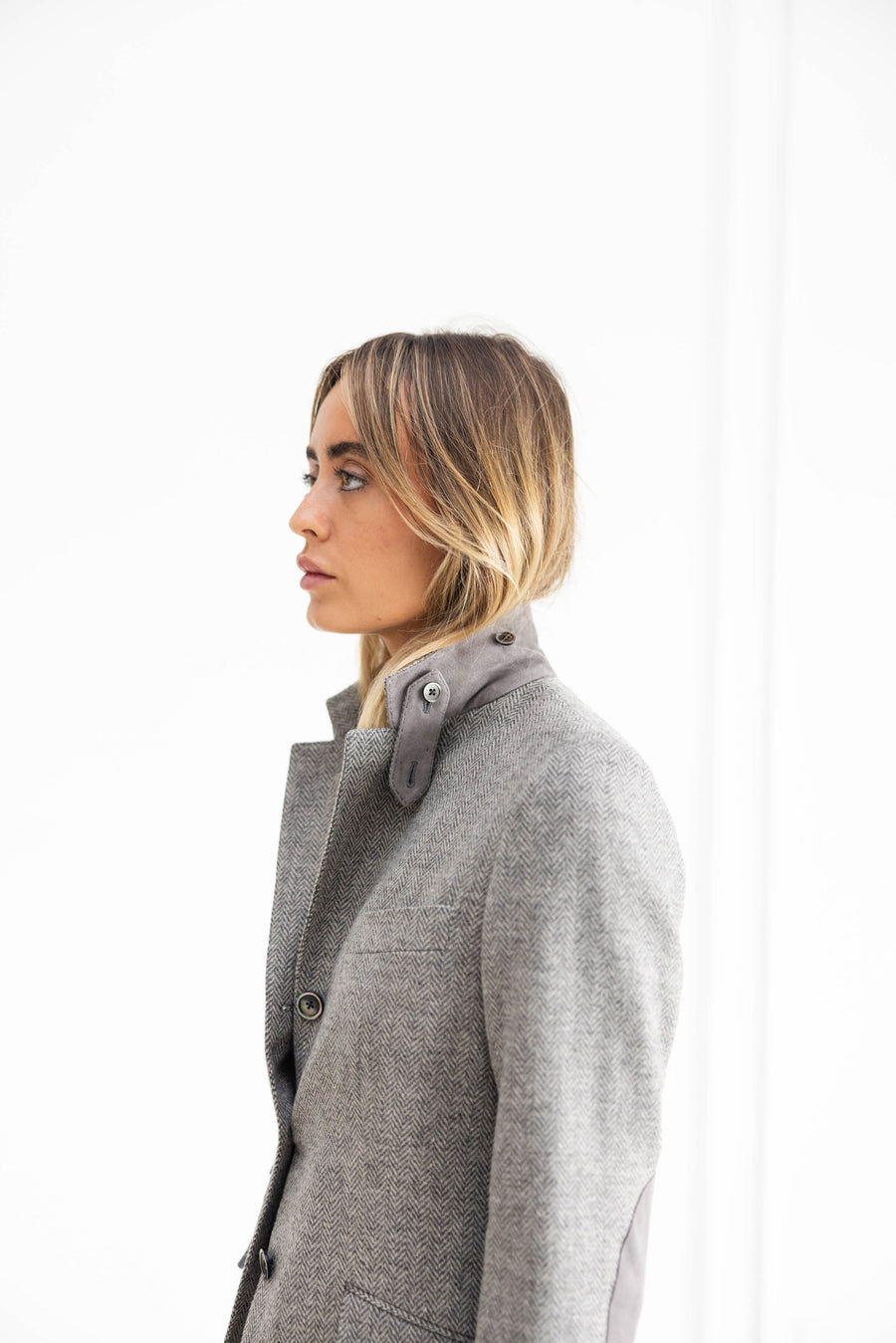 Diane Firsten Herringbone Jacket