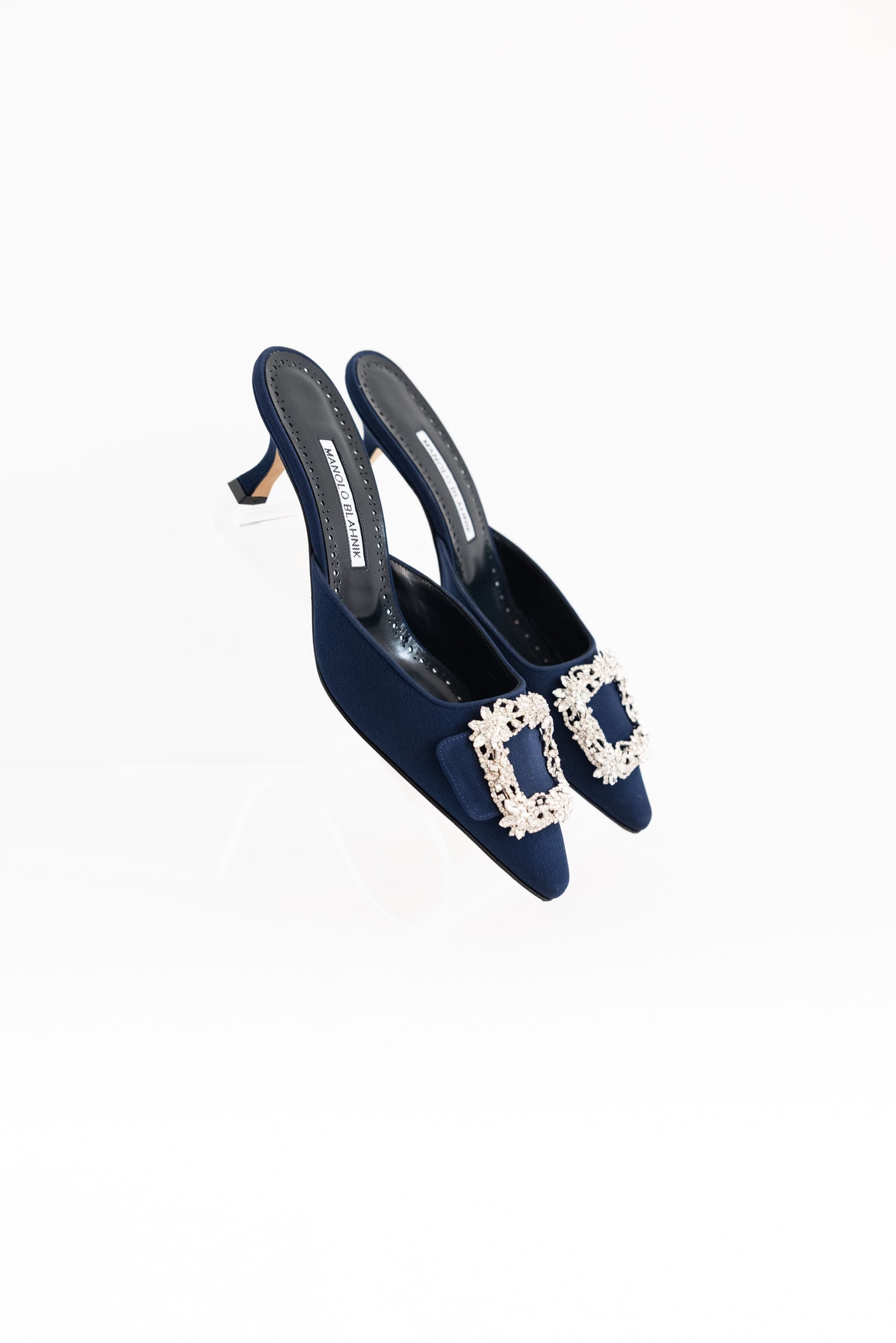 Manolo Blahnik Maysale Mule Jewel