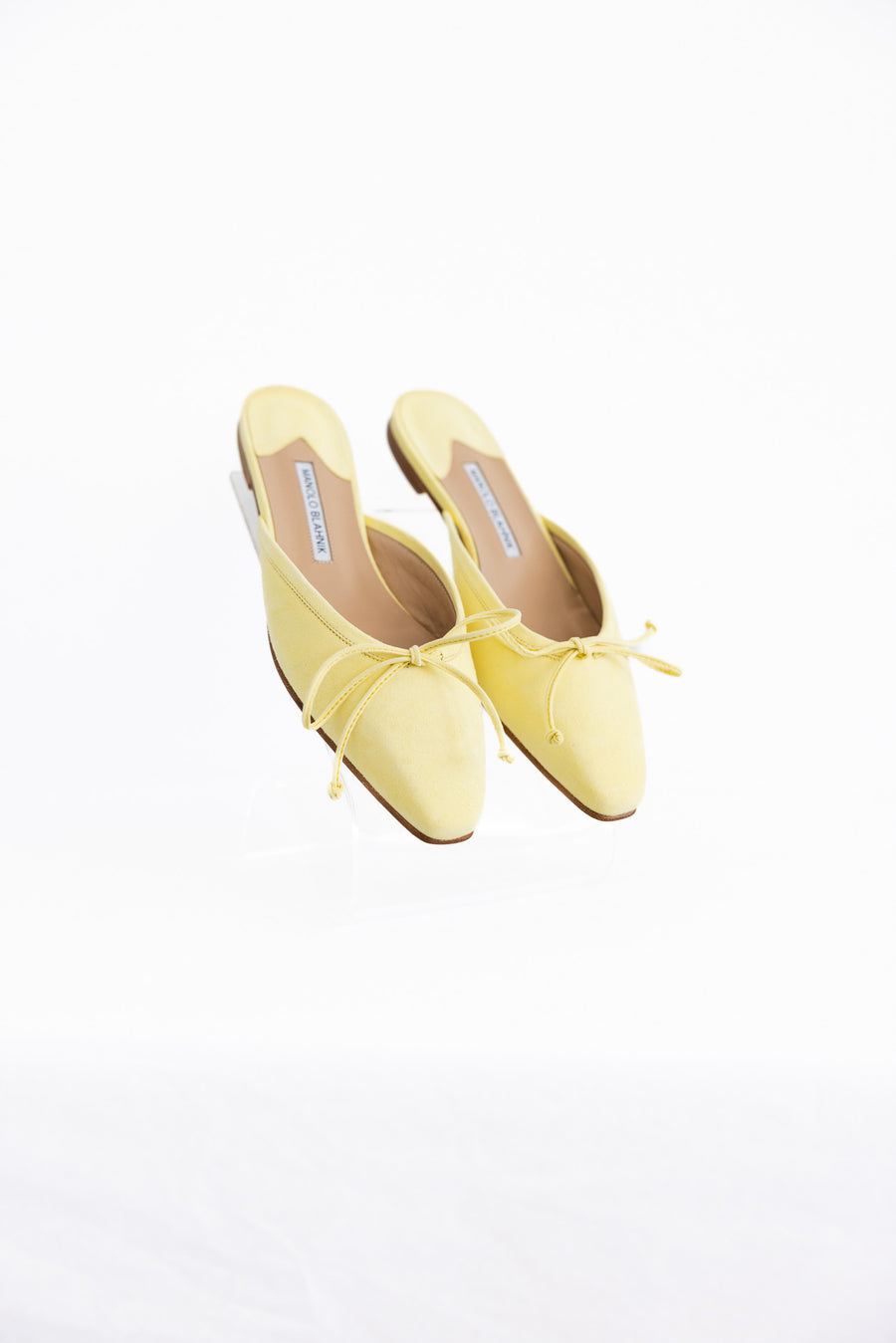 MANOLO BLAHNIK BALLERIMU  - YELLOW