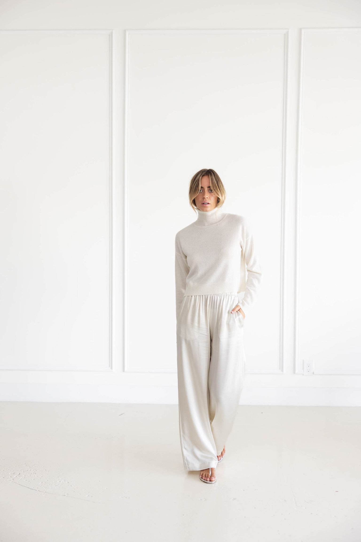 SABLYN Brynn High Rish Pull On Wide Leg Pant – Diane Firsten