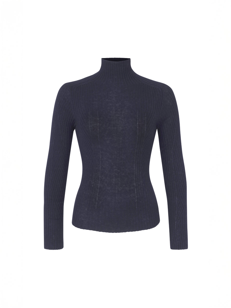 DL1961 TURTLENECK SWEATER NAVY