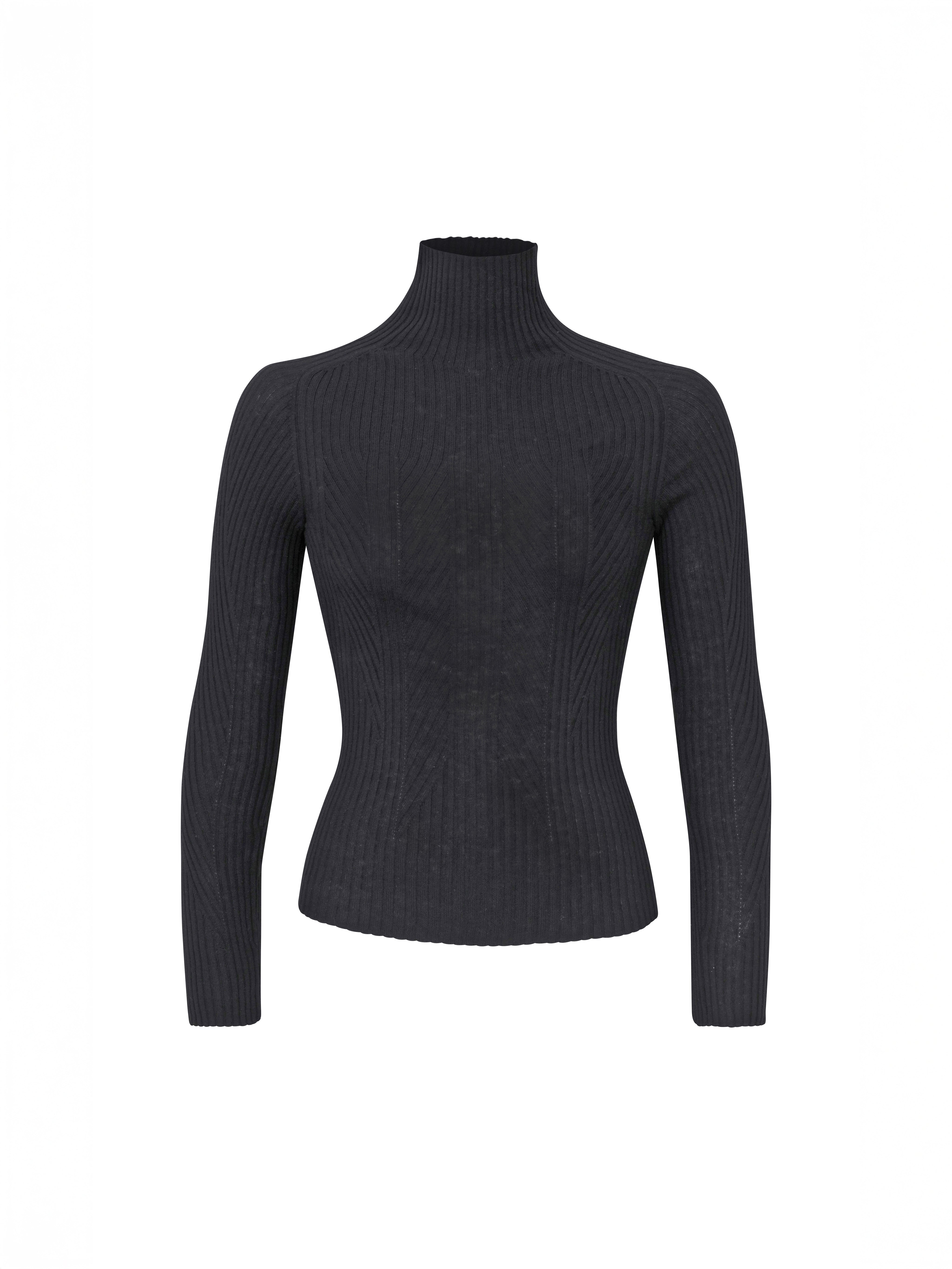 DL1961 TURTLENECK SWEATER BLACK