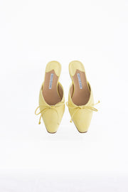 MANOLO BLAHNIK BALLERIMU  - YELLOW
