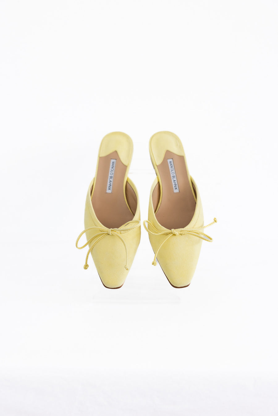 MANOLO BLAHNIK BALLERIMU  - YELLOW