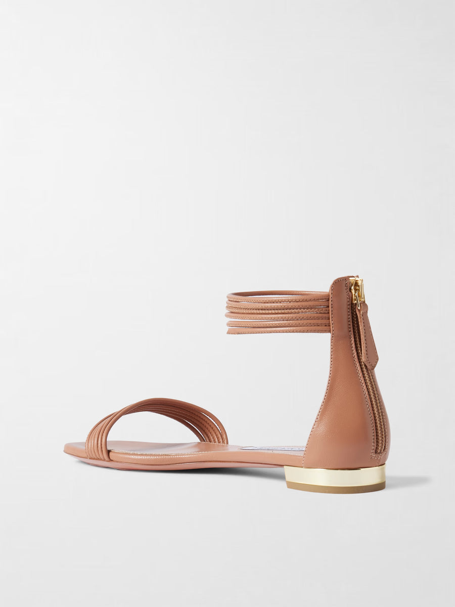 AQUAZZURA SANDAL SWAY - POWDER PINK