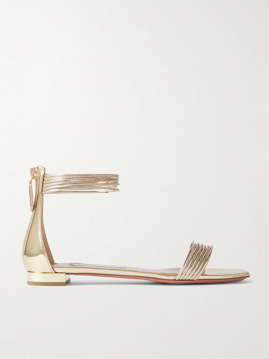 AQUAZZURRA SWAY SANDAL - SOFT GOLD