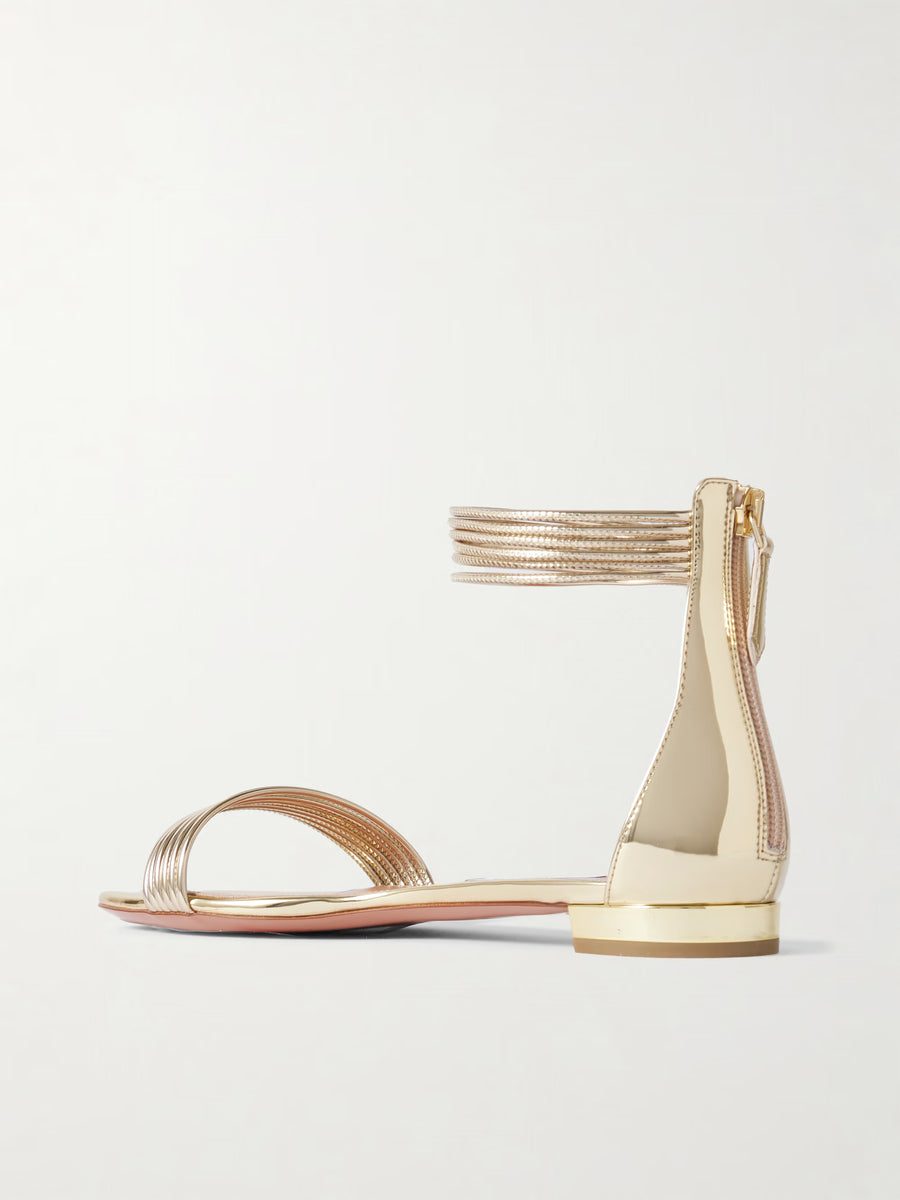 AQUAZZURRA SWAY SANDAL - SOFT GOLD