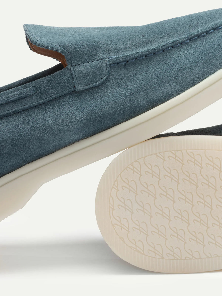 AURELIEN LADY YACHT LOAFER - SEA GREEN