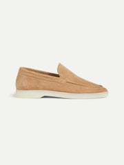 AURELIEN LADY YACHT LOAFER - DARK BEIGE