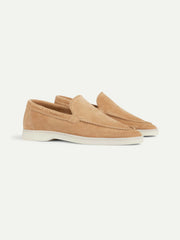 AURELIEN LADY YACHT LOAFER - DARK BEIGE