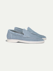 AURELIEN LADY YACHT LOAFERS - LIGHT BLUE