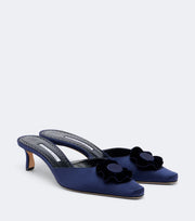 MANOLO BLAHNIK CAULON VISCONTI HYDRA - NAVY