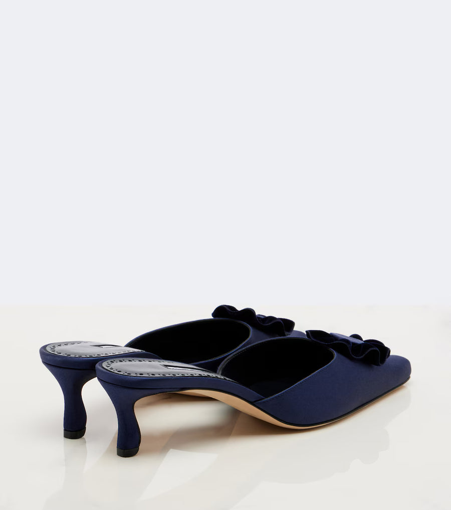 MANOLO BLAHNIK CAULON VISCONTI HYDRA - NAVY