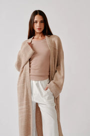 SABLYN CEDAR SLOUCHY CASHMERE  DUSTER - DUNE