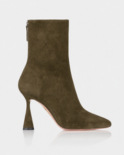 AQUAZZURA AMORE BOOTIE 75 - HUNTER GREEN