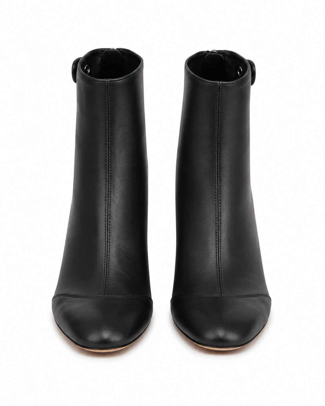 FRANCESCO RUSSO LEATHER BOOT  - BLACK