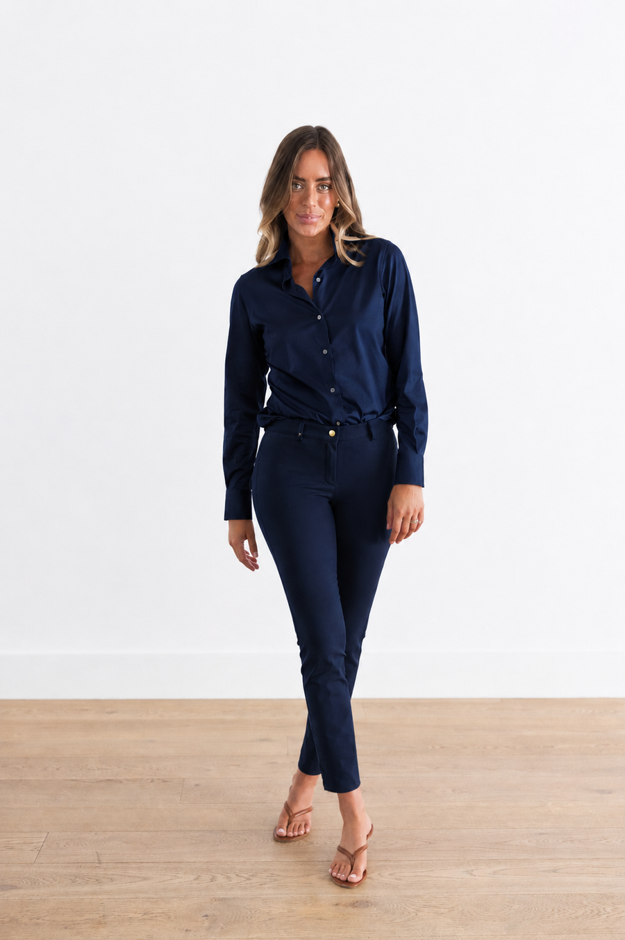 PAMELA HENSON PONY PANT - MIDNIGHT NAVY