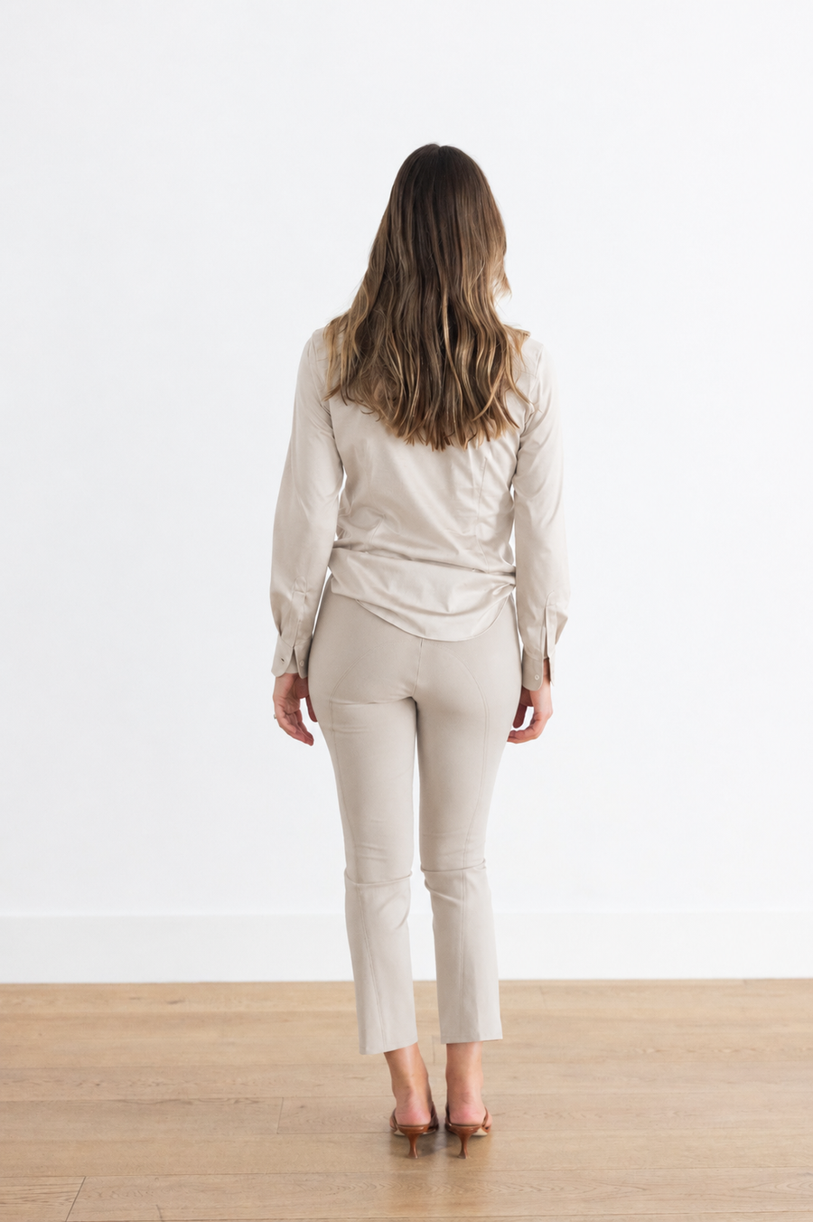 PAMELA HENSON PONY PANT - CHINO