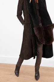 MANOLO BLAHNIK VIVECAL VISCONTI - DARK BROWN