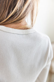 BRUNELLO CUCININELLI CASHMERE SWEATER WITH MONILI