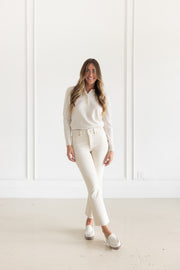 DL1961  BRIDGET BOOT HIGH RISE INSTASCULPT CROP FLAX