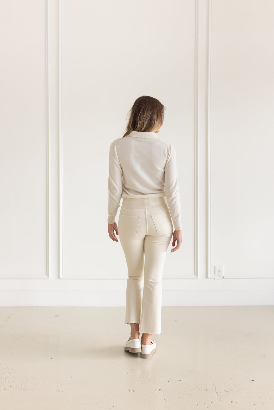 DL1961  BRIDGET BOOT HIGH RISE INSTASCULPT CROP FLAX