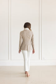 SPRWMN CROP FLARE - WHITE