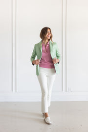 DF CASHMERE POLO - PRETTY PINK