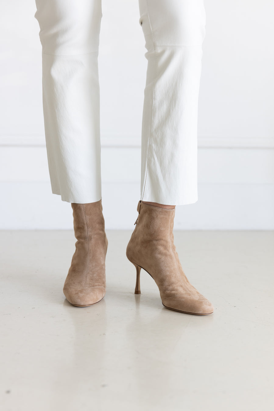 FRANCESCO RUSSO SUEDE BOOT - CEST/CAMEL