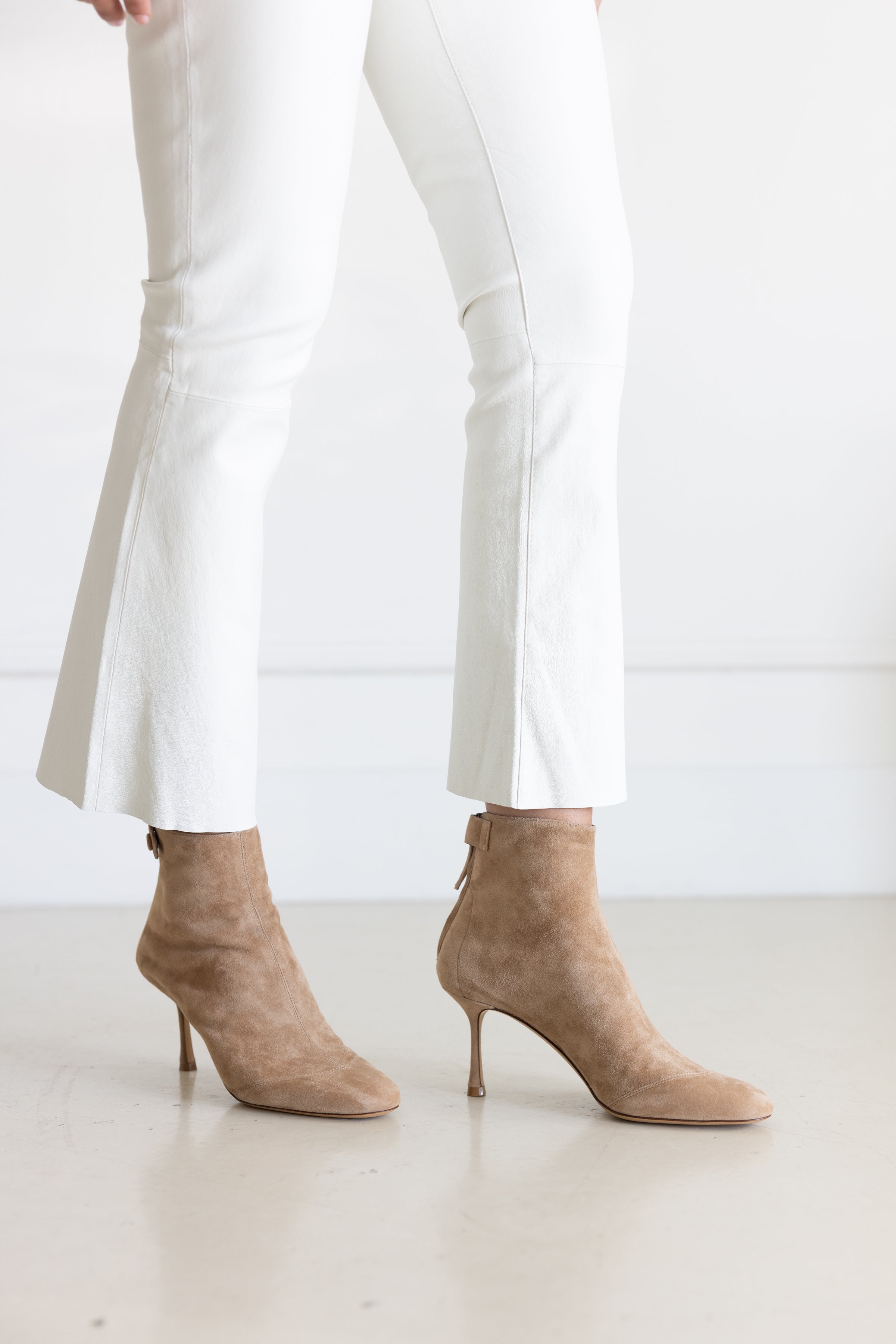 FRANCESCO RUSSO SUEDE BOOT - CEST/CAMEL