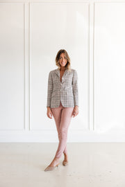 DF STRETCH SUEDE GIGI PANT - ROSA