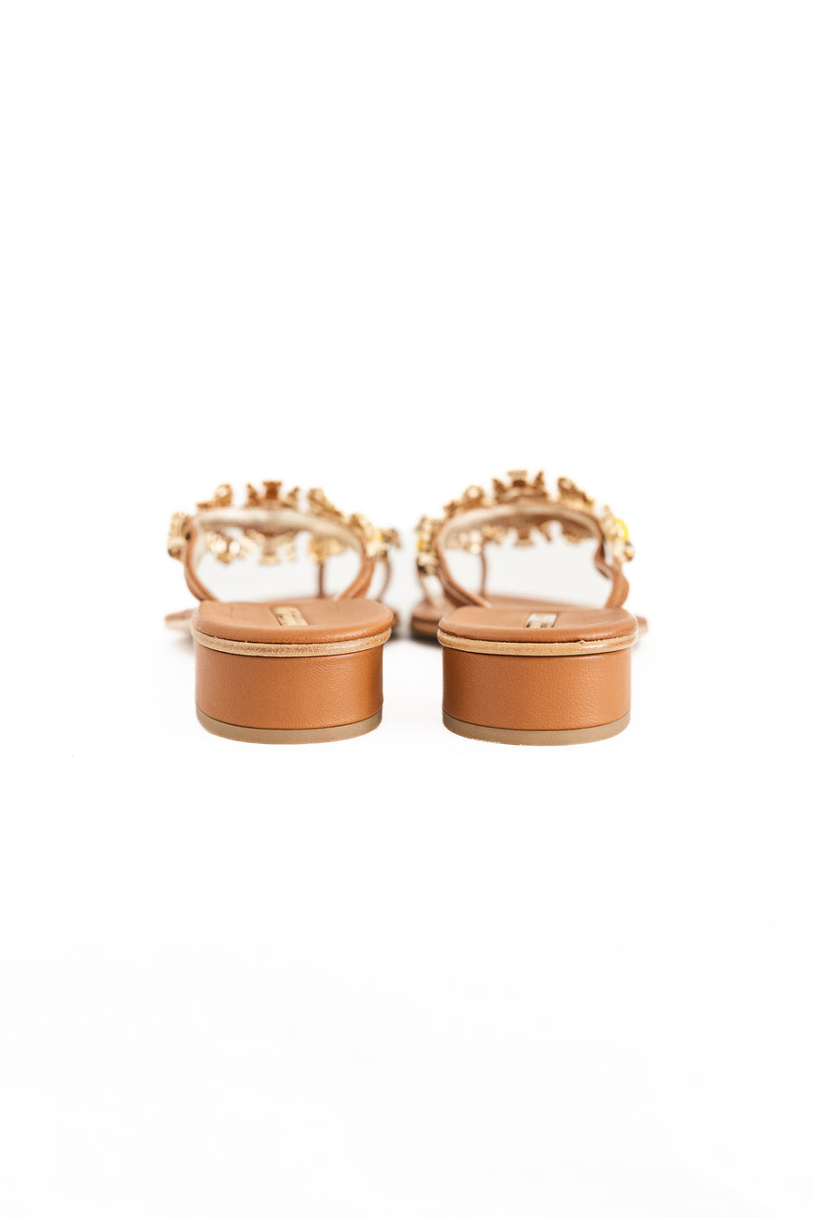 Emanuela Caruso Capri Sandal in Yellow