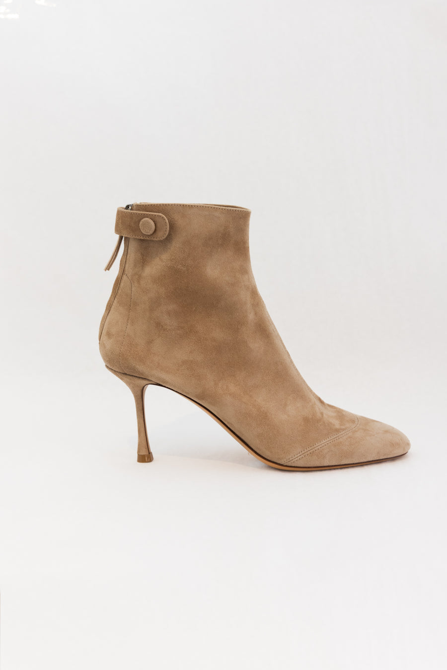 FRANCESCO RUSSO SUEDE BOOT - CEST/CAMEL