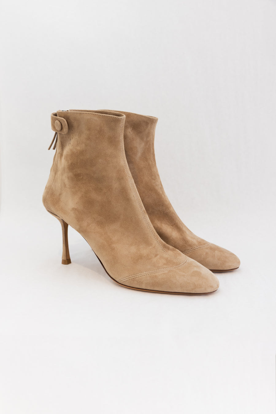 FRANCESCO RUSSO SUEDE BOOT - CEST/CAMEL