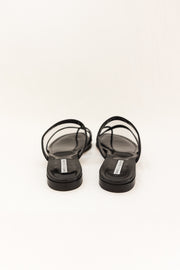 MANOLO BLAHNIK  SUSA NAPA LEATHER - BLACK