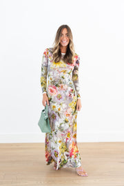 FALIERO SARTI FLORAL PRINT DRESS