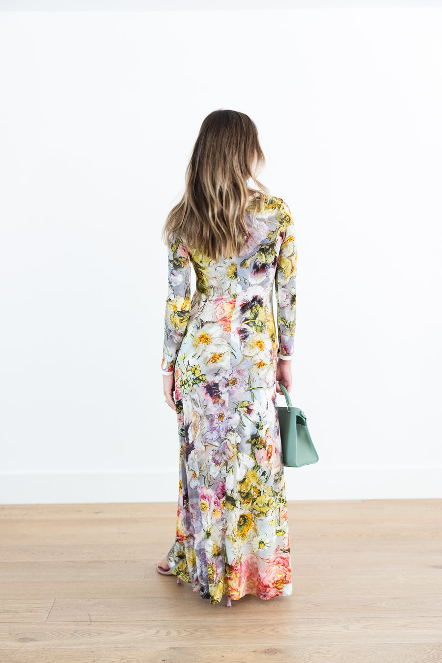 FALIERO SARTI FLORAL PRINT DRESS