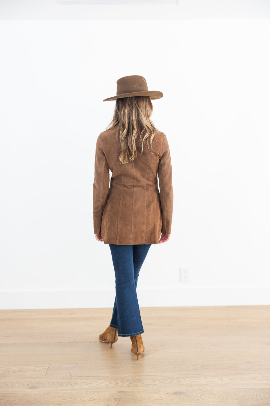 DF SUEDE REVERSIBLE  JACKET - VISONE