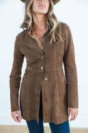 DF SUEDE REVERSIBLE  JACKET - VISONE