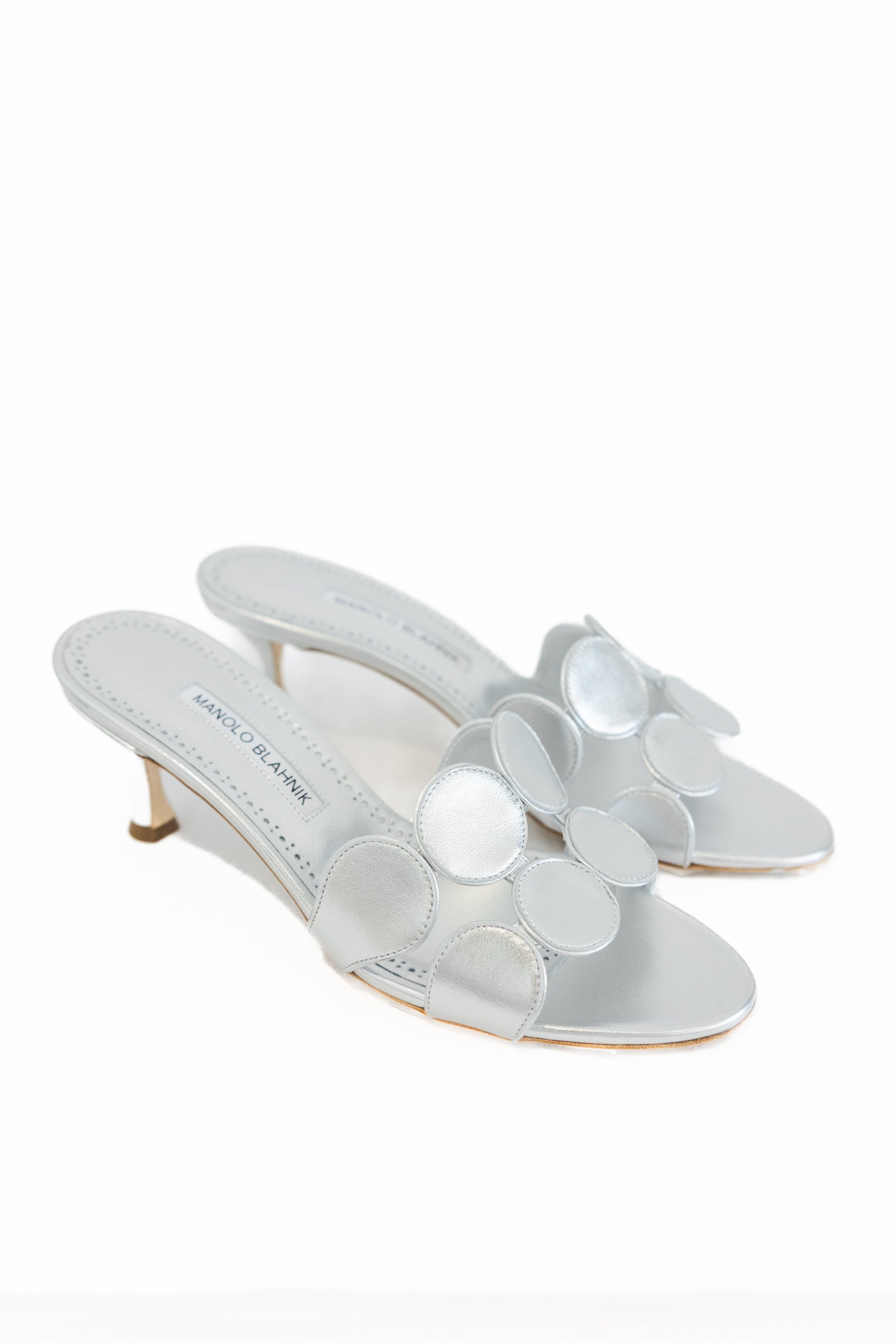 MANOLO BLAHNIK HARIBALMU -  SILVER