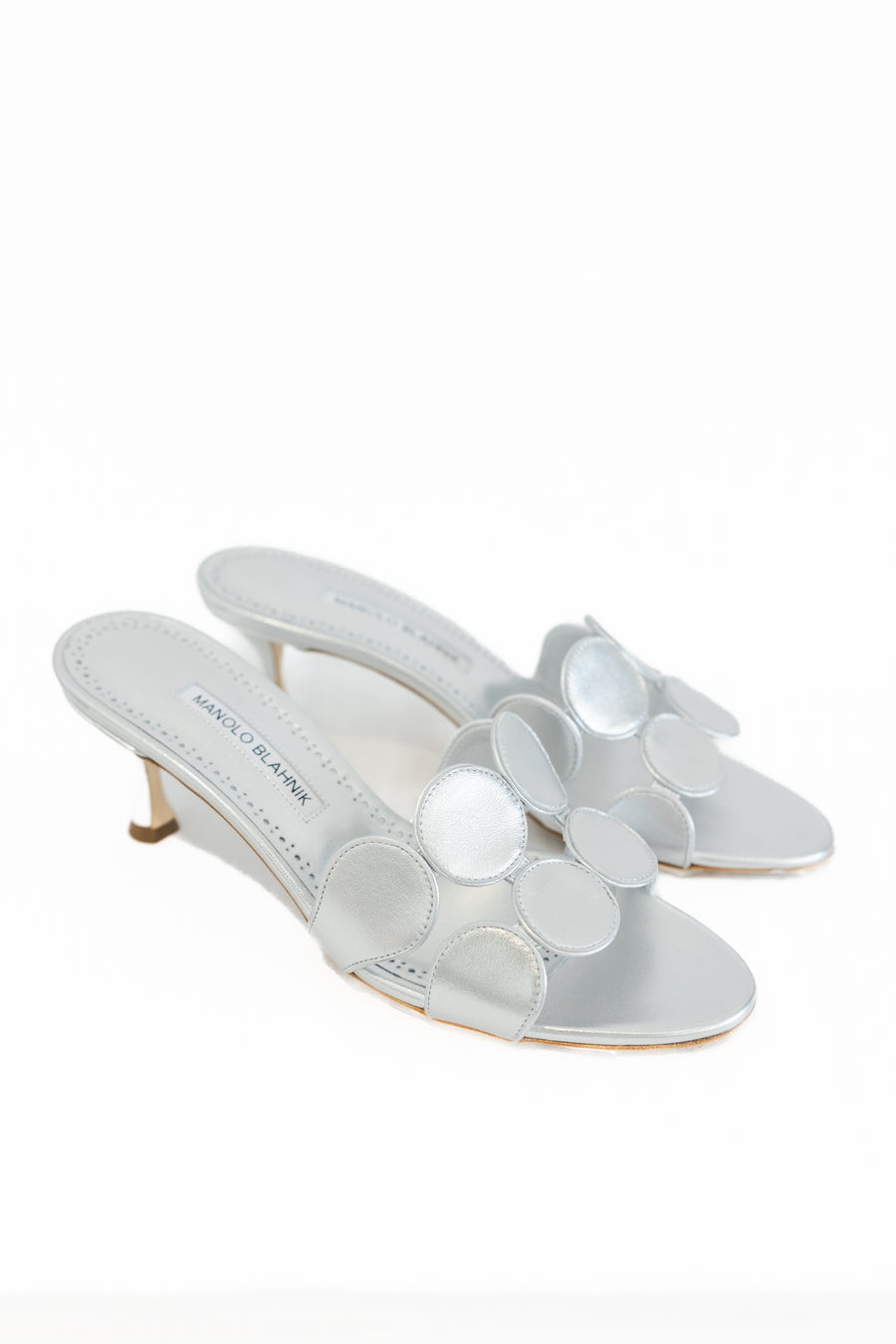 MANOLO BLAHNIK HARIBALMU -  SILVER
